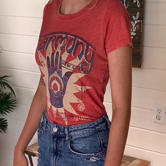 Vintage, boho hippie tee - Picture 3 of 5